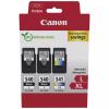 Canon 540L x2 / CL-541XL Multipack - 3er-Pack - Hohe Ergiebigkeit - Schwarz, Farbe (Cyan, Magenta, Gelb) - original - Hängebox - Tintenpatrone