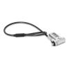 DICOTA - Sicherheitskabelschloss - Universal, Mini - Silber - 30 cm