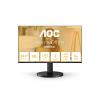 AOC Basic-line 24B3CF2 - LED-Monitor - 61 cm (24") (23.8" sichtbar) - 1920 x 1080 Full HD (1080p) @ 100 Hz - IPS - 250 cd / m² - 1300:1 - 1 ms - HDMI, USB-C - Lautsprecher - Schwarz