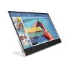 HP E14 G4 Portable - LED-Monitor - 35.6 cm (14") - tragbar - 1920 x 1080 Full HD (1080p) @ 60 Hz - IPS - 400 cd / m² - 800:1 - 5 ms - 2xUSB-C - silberner Standfuß