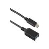 Targus - USB-Adapter - USB-C (M) zu USB Typ A (W) - USB 3.1 Gen 1 - 3 A - 15 cm - Schwarz - Europa