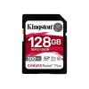 Kingston Canvas React Plus - Flash-Speicherkarte - 128 GB - Video Class V90 / UHS-II U3 / Class10 - SDXC UHS-II