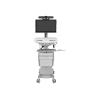 STYLEVIEW TELEMEDICINE CART WITH SINGLE MONITOR, SLA POWERED, EU