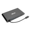 Eaton Tripp Lite Series USB 3.1 Gen 1 USB C Docking Station w / USB-A, HDMI, VGA, mDP, Gigabit Ethernet, Mem Card, 3.5 mm & USB-C Charge 4K @ 30Hz, USB-C, USB Type C, USB Type-C - Dockingstation - USB-C - VGA, HDMI, Mini DP - 1GbE