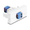 Delock Easy 45 Modul Terminalblock zu Terminalblock weiß