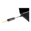 Kensington UA0000E - Netzwerkadapter - USB 3.0 - Gigabit Ethernet x 1 - Schwarz