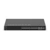 NETGEAR M4350 Series M4350-24F4X - Switch - L3 - managed - 24 x 1 / 2.5 Gigabit SFP + 4 x C 10 G-Bit SFP+ - Luftstrom von vorne nach hinten - an Rack montierbar - für NETGEAR AGM731F, ProSafe AGM731F, AGM732F
