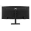HP P34hc G4 - P-Series - LED-Monitor - gebogen - 86.36 cm (34") - 3440 x 1440 WQHD @ 60 Hz - VA - 250 cd / m² - 3500:1 - 5 ms - HDMI, DisplayPort, USB-C - Lautsprecher - Schwarz