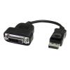 StarTech.com Aktiver DisplayPort auf DVI-D Adpater - DP zu DVI Single Link Konverter (Stecker / Buchse) - 1920x1200 - DisplayPort-Adapter - DisplayPort (M) zu DVI-D (W) - 20 cm - Schwarz - für P / N: DKM30CHDPD, DKM30CHDPDUE, SV231QDPU34K, TB32DP14, TB3C