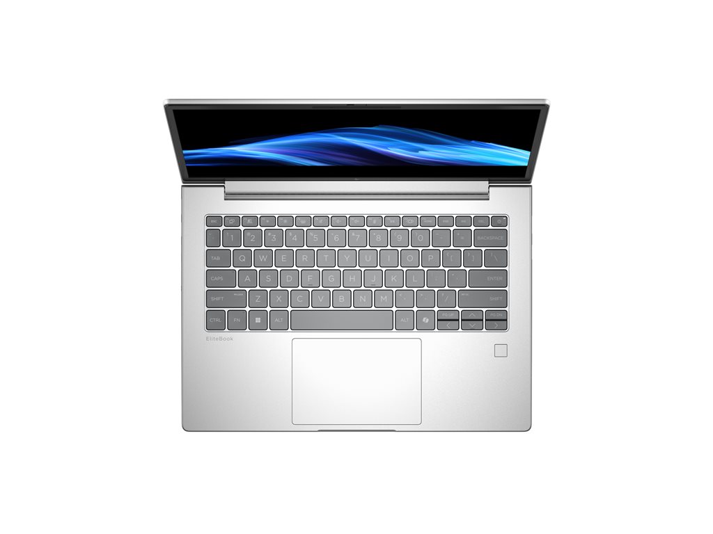 HP EliteBook 6 G1i Notebook AI - 177-Grad Scharnierdesign - Intel Core Ultra 7 255U / 2 GHz - Win 11 Pro - Intel Graphics - 32 GB RAM - 1 TB SSD NVMe, TLC - 35.6 cm (14") IPS 1920 x 1200 - Wi-Fi 7, Bluetooth - Hecht-silberfarben - kbd: Deutsch