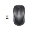 Kensington Wireless ValuMouse - Maus - rechts- und linkshändig - optisch - 3 Tasten - kabellos - 2.4 GHz - kabelloser Empfänger (USB) - Schwarz
