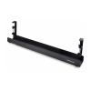 StarTech.com Under Desk Cable Management Tray, Clamp-on Installation - Kabelmanagementfach - unter Tisch montierbar - Schwarz - 80 cm