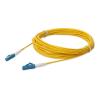 AddOn - Patch-Kabel - LC / UPC Einzelmodus (M) zu LC / UPC Einzelmodus (M) - 2 m - Glasfaser - Simplex - 9 / 125 Mikrometer - OS2 - halogenfrei - Gelb