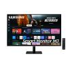 Samsung S32DM700UU - M70D Series - LED-Monitor - Smart - 81.3 cm (32") - 3840 x 2160 4K @ 60 Hz - VA - 300 cd / m² - 3000:1 - HDR10 - 4 ms - HDMI, USB-C - Lautsprecher - Schwarz