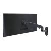 Ergotron LX - Befestigungskit (Gelenkarm, Erweiterungsadapter, Wandhalterung) - für LCD-Display - mattschwarz - Bildschirmgröße: bis zu 86,4 cm (bis zu 34 Zoll) - Wandmontage
