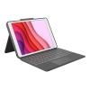 Logitech Combo Touch - Tastatur und Foliohülle - mit Trackpad - hintergrundbeleuchtet - Apple Smart connector - AZERTY - Französisch - Graphite - für Apple 10.2-inch iPad (7. Generation, 8. Generation, 9. Generation)