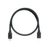 QNAP CAB-TBT4-0M5 - USB-Kabel - 24 pin USB-C (M) zu 24 pin USB-C (M) - Thunderbolt 4 - 50 cm - passiv, bis zu 40 Gbps Datentransferrate