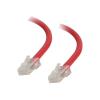 Kabel / 3 m Assembled Red CAT5E PVC UTP Patch