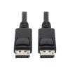 Eaton Tripp Lite Series DisplayPort Cable with Latching Connectors, 4K 60 Hz (M / M), Black, 6 ft. (1.83 m) - DisplayPort-Kabel - DisplayPort (M) zu DisplayPort (M) - 1.8 m - Schwarz