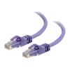 Kabel / 1 m Purple CAT6PVC SLess UTP  CB