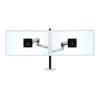 LX Dual Stacking Arm, Tall Pole, Black Accents, Polished