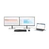 HP 524pu - Series 5 Pro - LED-Monitor - 61 cm (24") (23.8" sichtbar) - 1920 x 1080 Full HD (1080p) @ 100 Hz - IPS - 350 cd / m² - 1500:1 - 5 ms - HDMI, DisplayPort, USB-C - Jet Black, natürliches Silber und Jet Black (Ständer)