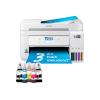 Epson EcoTank ET-4856 - Multifunktionsdrucker - Farbe - Tintenstrahl - nachfüllbar - A4 (Medien) - bis zu 15.5 Seiten / Min. (Drucken) - 250 Blatt - 33.6 Kbps - USB, LAN, Wi-Fi - weiß