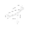 NewStar LCD / LED Tischhalterung (Kabeldurchführung) / 10-26" / 10-26"