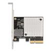 Delock PCI Express x4 Netzwerkkarte 10 Gigabit LAN 1 x RJ45 AQC107S