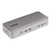 StarTech.com Dual-Laptop USB-C KVM Docking Station, Dual Monitor 4K 60Hz DisplayPort Dock, 5-Port USB Hub, GbE, 90W / 45W Power Delivery to Two Laptops, Windows / Mac, 2-Host KVM Dock - Dockingstation - USB-C 3.2 Gen 2 - 2 x DP - 1GbE - TAA-konform