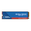 WD Blue SN5100 - SSD - 500 GB - intern - M.2 2280 - PCIe 4.0 (NVMe)
