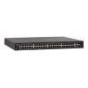 Cisco 250 Series SG250-50P - Switch - L3 - Smart - 48 x 10 / 100 / 1000 (PoE+) + 2 x Combo Gigabit Ethernet / Gigabit SFP - an Rack montierbar - PoE+ (375 W) - wiederaufbereitet