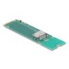 Delock - Schnittstellenadapter - M.2 Key M to OCuLink SFF-8612 - M.2 - M.2 NVMe Card - PCIe 4.0 x4