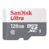 SanDisk Ultra - Flash-Speicherkarte (microSDXC-an-SD-Adapter inbegriffen) - 128 GB - Class 10 - microSDXC UHS-I