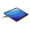 Logitech Combo Touch - Tastatur und Foliohülle - mit Trackpad - hintergrundbeleuchtet - Apple Smart connector - QWERTY - US International - Sand - für Apple 11-inch iPad Pro (1. Generation, 2. Generation, 3. Generation)