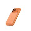 Anker MagGo Nano - Induktive Power Bank - dünn - 5000 mAh - 20 watt (USB-C) - auf Kabel: USB-C - orange