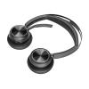 Poly Voyager Focus 2 - Headset - On-Ear - Bluetooth - kabellos, kabelgebunden - Adapter USB-C via Bluetooth - Schwarz - Zertifiziert für Microsoft Teams - Replaces Poly SKU 214432-01
