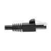 Eaton Tripp Lite Series Cat6a 10G Snagless Shielded STP Ethernet Cable (RJ45 M / M), PoE, Black, 10 ft. (3.05 m) - Patch-Kabel - RJ-45 (M) zu RJ-45 (M) - 3.05 m - STP - CAT 6a - IEEE 802.3af - geformt, ohne Haken, verseilt - Schwarz