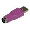 StarTech.com PS / 2 Tastatur auf USB Adapter - PS-2 / USB Konverter - Buchse / Stecker - Tastaturadapter - PS / 2 (W) zu USB (M)