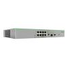 Allied Telesis CentreCOM FS980M / 9PS - Switch - L3 - managed - 8 x 10 / 100 (PoE+) + 1 x Combo Gigabit SFP (Uplink) - an Rack montierbar - PoE+ (150 W)