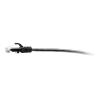 C2G 1ft (0.3m) Cat6a Snagless Unshielded (UTP) Slim Ethernet Network Patch Cable - Black - Patch-Kabel - RJ-45 (M) zu RJ-45 (M) - 30 cm - 4.8 mm - UTP - CAT 6a - geformt, ohne Haken - Schwarz