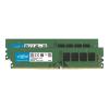 Crucial - DDR4 - Kit - 32 GB: 2 x 16 GB - DIMM 288-PIN - 3200 MHz / PC4-25600 - CL22 - 1.2 V - ungepuffert - non-ECC