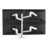 45-509-216 / LX DUAL STACKING ARM, TALL POLE, BWT.