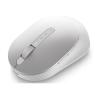 Dell Premier MS7421W - Maus - optisch - 7 Tasten - kabellos - 2.4 GHz, Bluetooth 5.0 - Platinum Silver - mit 3 years NBD Advance Exchange