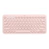 Logitech K380 Multi-Device Bluetooth Keyboard - Tastatur - kabellos - Bluetooth 3.0 - QWERTY - US International - rosé