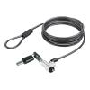 StarTech.com Laptop cable lock 6Ft Compatible With Noble Wedge, Laptop Cable Lock, 6Ft (2m), Anti-Theft Keyed Lock, Security Cable Lock For Dell XPS / Latitude, Cut-Resistant Steel Cable Lock For Laptop (NBLWK-LAPTOP-LOCK) - Sicherheitskabelschloss - S