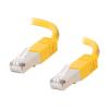 Kabel / 7 m Shield CAT5E Moulded Patch YLW