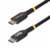 StarTech.com 2m USB C Charging Cable, USB-IF Certified USB-C Cable, 240W - USB-Kabel - 24 pin USB-C (M) zu 24 pin USB-C (M) - USB 2.0 - 48 V - 5 A - 2 m - USB-Stromversorgung (240 W), Baureihe mit erweitertem Leistungsbereich (EPR, unterstützt Power