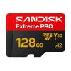 SanDisk Extreme PRO - Flash-Speicherkarte (SD-Adapter inbegriffen) - 128 GB - A2 / Video Class V30 / UHS-I U3 - microSDXC UHS-I
