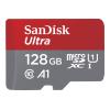 SanDisk Ultra - Flash-Speicherkarte (microSDXC-an-SD-Adapter inbegriffen) - 128 GB - A1 / UHS-I U1 / Class10 - microSDXC UHS-I